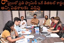 తెలంగాణ :రాష్ట్రంలో ప్ర‌తి ఫ్యామిలీ ఒకే డిజిట‌ల్ కార్డు; అన్ని పథకాలు వర్తిపు 